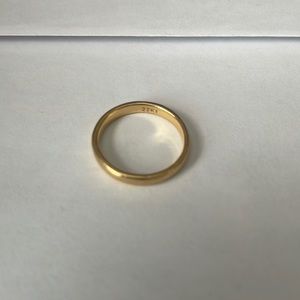 22k solid gold band
